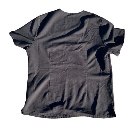 Figs Technical Collection Black Scrub Short-Sleeve Shirt XL - Picture 3 of 3